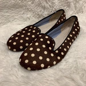 Charles Philip Shanghai Polka Dot Ballet Flats